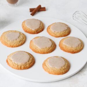 Taylor Swift Chai Spice Sugar Cookie with a chai spice glaze