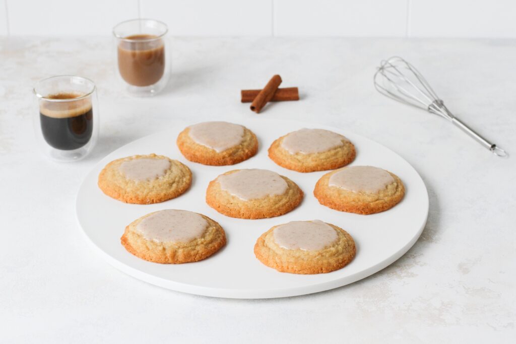 Taylor Swift Chai Spice Sugar Cookie with a chai spice glaze